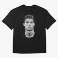 CR7 - Streetwear Clothing | Oversized T-Shirt Feel the Trophy Chase of FIFA World Cup 2026 USA Canada Mexico Spirit, Centered on England, France and Netherlands, Cristiano Ronaldo, Worldwide Fan Energy, Dramatic Goals, Stadium Lights and