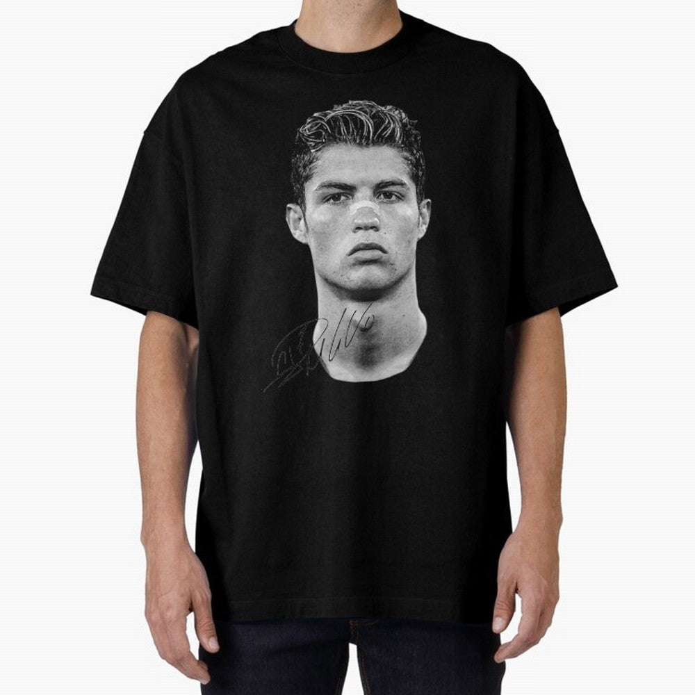 CR7 - Streetwear Clothing | Oversized T-Shirt Feel the Trophy Chase of FIFA World Cup 2026 USA Canada Mexico Spirit, Centered on England, France and Netherlands, Cristiano Ronaldo, Worldwide Fan Energy, Dramatic Goals, Stadium Lights and