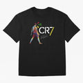 Cr7 Cristiano Ronaldo Signature Oversized T-Shirt Bring Global Football Passion for FIFA World Cup 2026, Featuring CR7, Brazil, Goal Celebration Energy, Supporter Heritage, Football Icons and Worldwide Tournament Joy; Made for Die Hard Supporters,