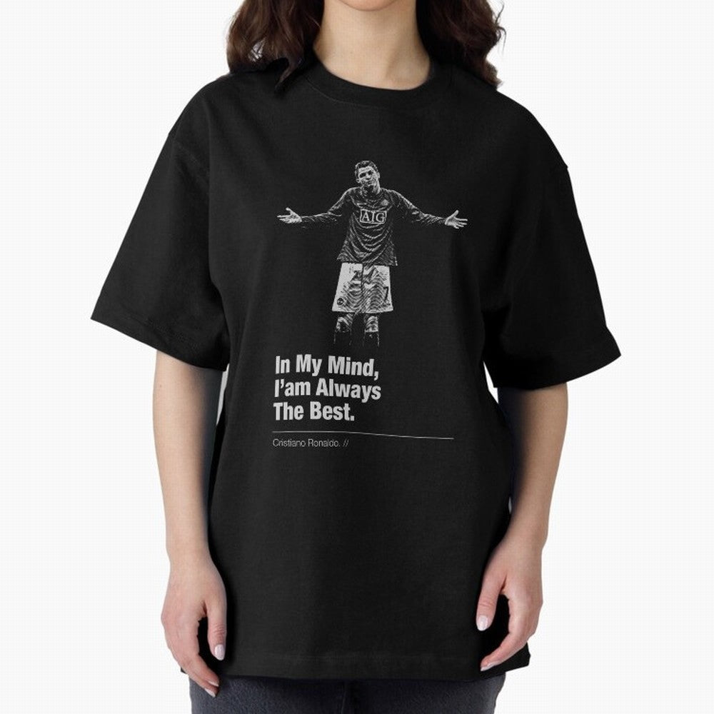 I'am Always The Best Oversized T-Shirt Feel FIFA World Cup 2026 for Fans of Neymar and France, Bringing Sports Nostalgia, International Competition, Famous Players and Unforgettable Victories; Ideal for Passionate Fans Who Love Underdog Stories,