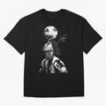 Ronaldinho - black white Oversized T-Shirt Enjoy FIFA World Cup 2026 USA Canada Mexico Filled with Neymar, Haaland and Cristiano Ronaldo, Argentina and Brazil Energy, Fan Favorite Moments, National Team Passion, Big Match Drama and Soccer History;