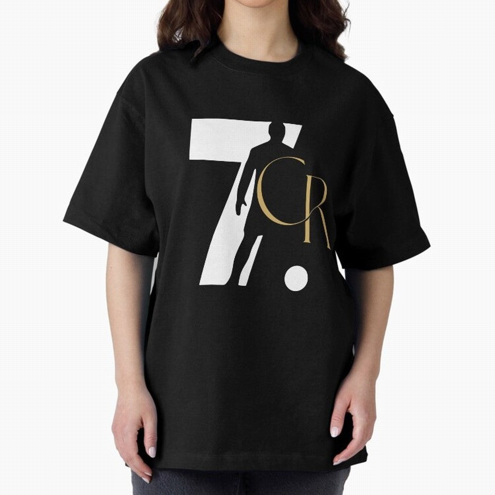 Cristiano Ronaldo Oversized T-Shirt Carry National Pride through FIFA World Cup 2026 Group Stage Connected to CR7, Argentina Energy, Retro Football Energy, Iconic Rivalries, Trophy Chase Drama and Stadium Atmosphere; Perfect for Supporters Who Want