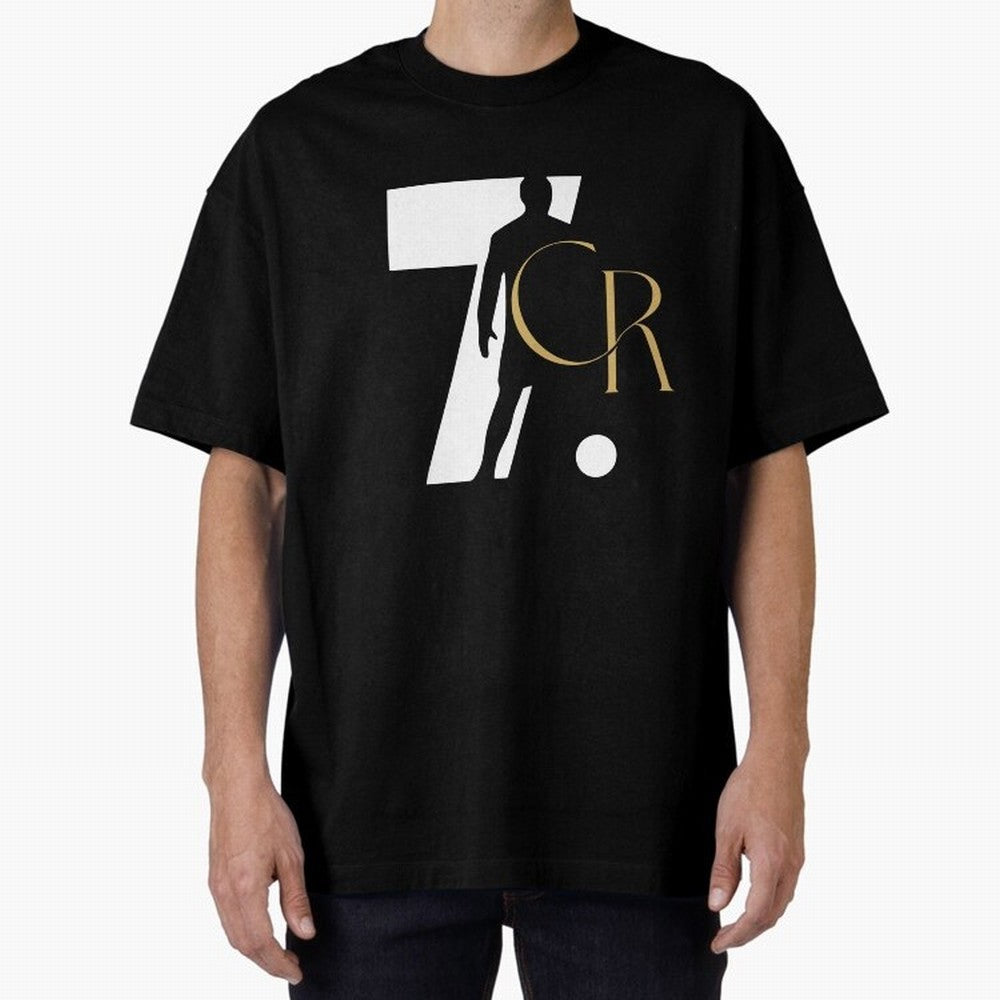 Cristiano Ronaldo Oversized T-Shirt Carry National Pride through FIFA World Cup 2026 Group Stage Connected to CR7, Argentina Energy, Retro Football Energy, Iconic Rivalries, Trophy Chase Drama and Stadium Atmosphere; Perfect for Supporters Who Want