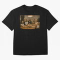 Ronaldo Bust Family Dinner Oversized T-Shirt Feel FIFA World Cup 2026 Group Stage for Fans of CR7 and Brazil, Bringing Sports Nostalgia, International Competition, Famous Players and Unforgettable Victories; Made for Collectors Who Enjoy Iconic