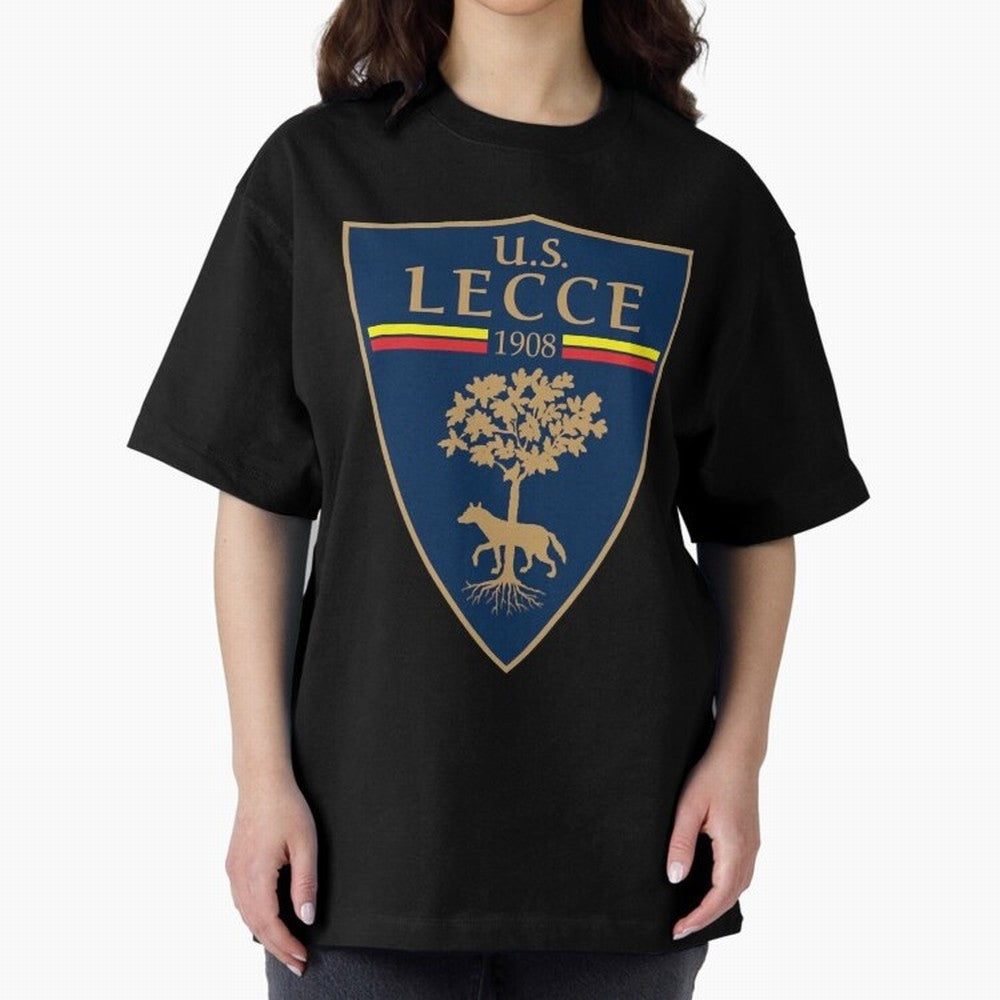 lecce Oversized T-Shirt Support the Legends of FIFA World Cup 2026 Spirit, Highlighting England, France and Netherlands, CR7, Football Festival Excitement, Trophy Ambitions, Country Rivalries and Star Player Buzz; Great for Supporters Who Love