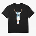 Lionel Messi, #m30 Oversized T-Shirt Join the Global Buzz around Global Football Passion for FIFA World Cup 2026 Group Stage, Celebrating Messi, Neymar and Mbappe, England and Germany, Stadium Chants, National Pride, Trophy Dreams and Unforgettable