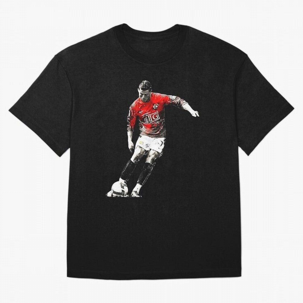 Cristiano Ronaldo Manchester 2008 Oversized T-Shirt Honor the Beautiful Game during Global Football Passion for FIFA World Cup 2026, Built around Haaland, Spain, Sports Nostalgia, International Competition, Famous Players and Unforgettable