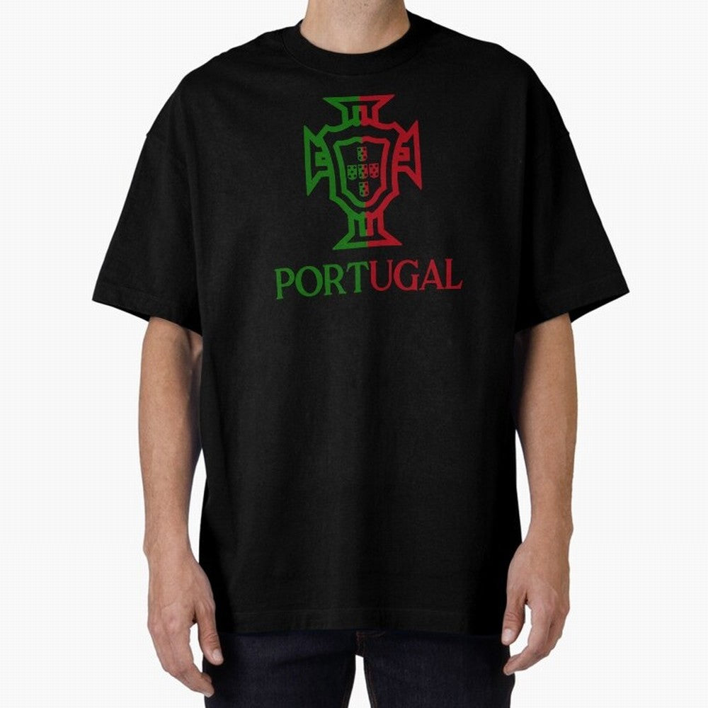 Portugal Tuga Oversized T-Shirt Bring Stadium Energy to Global Football Passion for FIFA World Cup 2026, Celebrating CR7 and Messi, Spain and Netherlands, Champion Mindset, Group Stage Buzz, Knockout Tension and Passionate Fan Culture; Great for