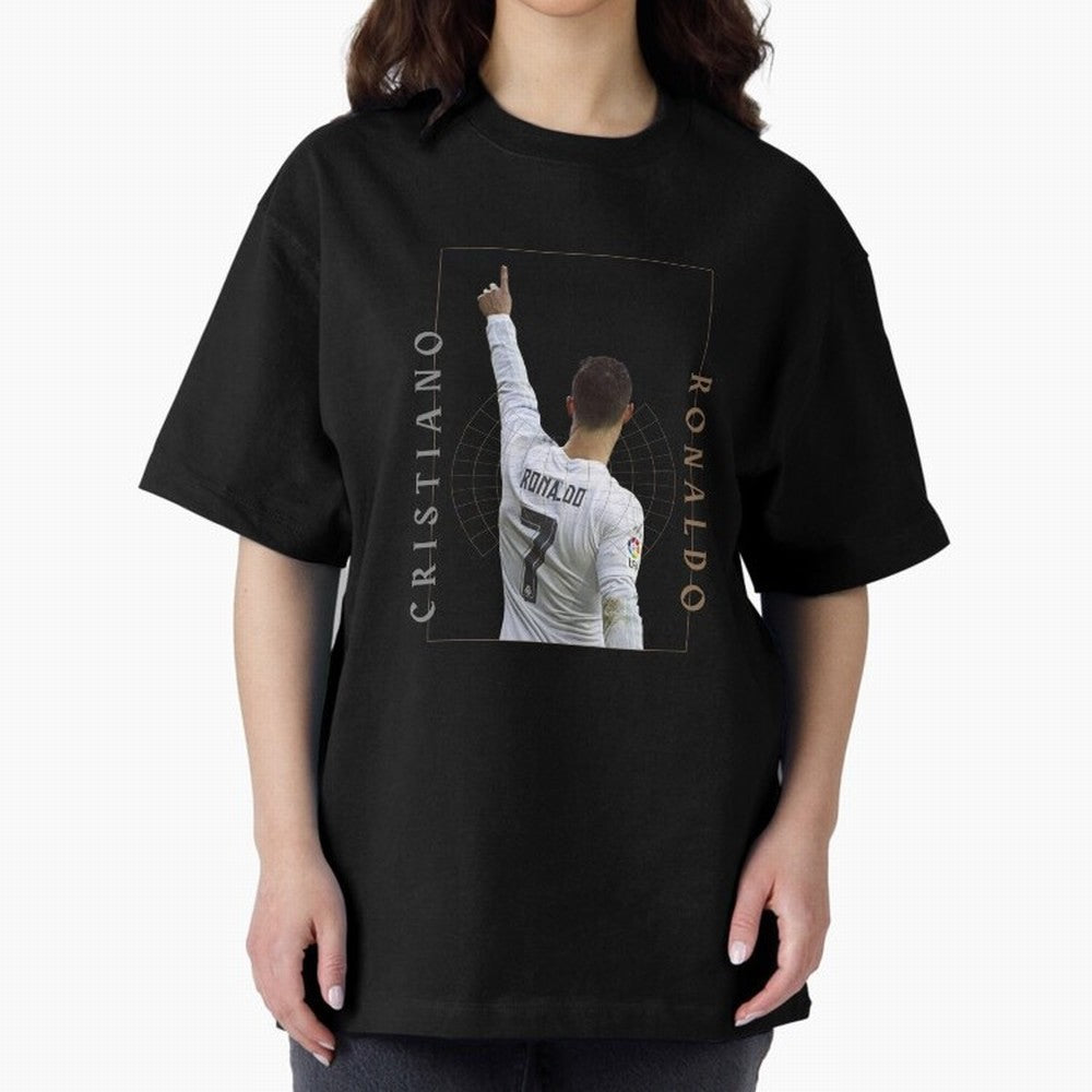 Cristiano Ronaldo CR7 Best Seller Oversized T-Shirt Honor the Football Icons of the FIFA World Cup 2026 Journey through Messi, CR7 and Mbappe Highlights, Argentina and Brazil Pride, Supporter Pride, Iconic Celebrations, Legendary Names and Global