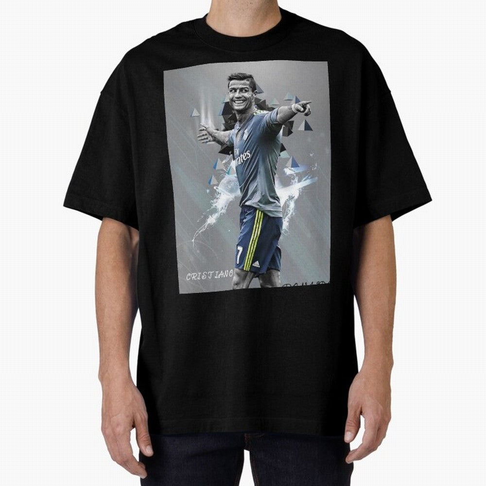 cristiano ronaldo Oversized T-Shirt Represent Fans Who Live for FIFA World Cup 2026 Group Stage Spirit, Featuring France, CR7 and Messi, Stadium Chants, National Pride, Trophy Dreams and Unforgettable Football Memories; Perfect for Fans,