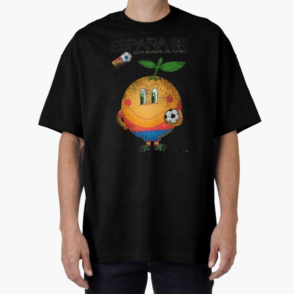Espana 82 Oversized T-Shirt Celebrate Fan Favorites in Match Day Hype around FIFA World Cup 2026 Group Stage, Mbappe and Neymar, Spain and Netherlands, Fan Favorite Moments, National Team Passion, Big Match Drama and Soccer History; Made for