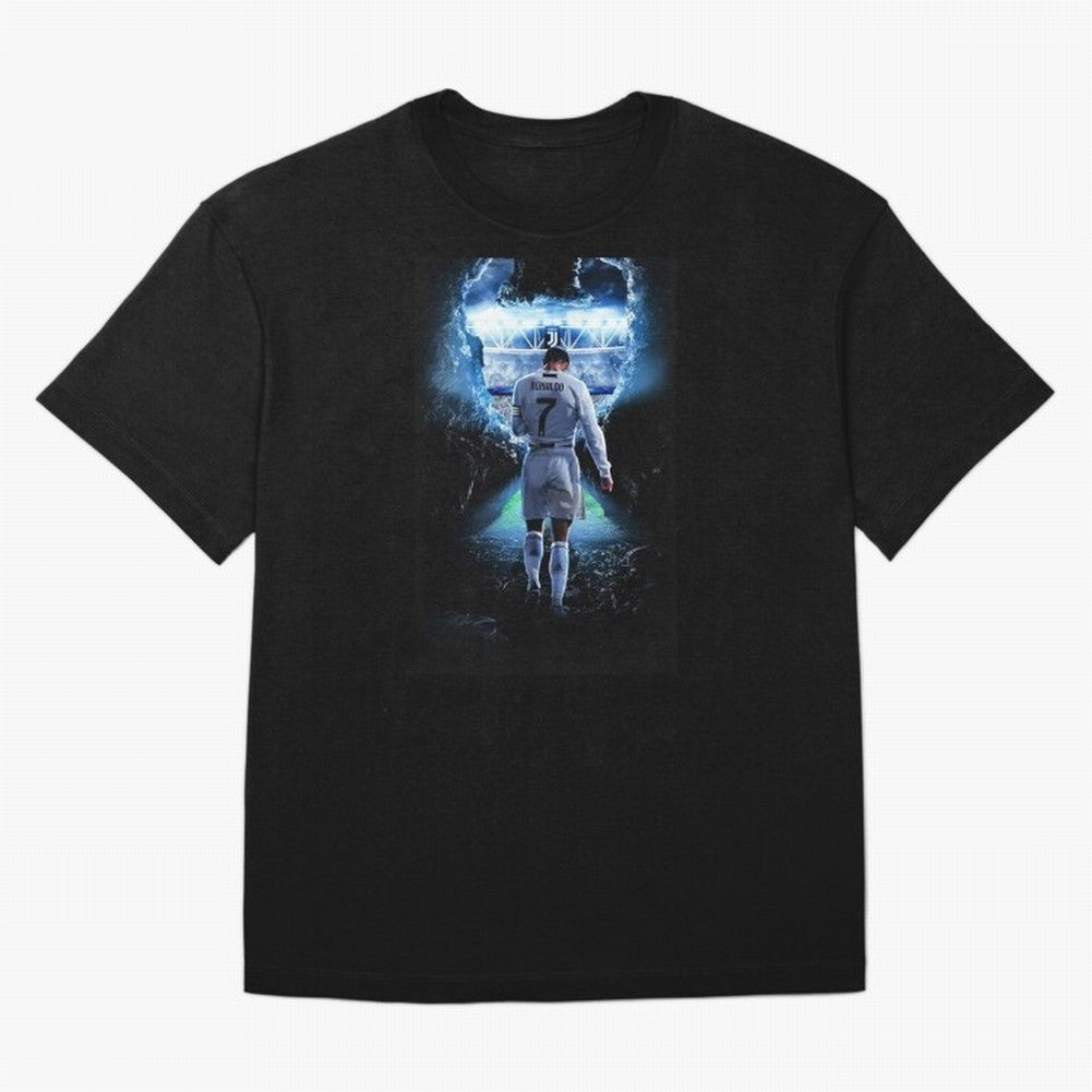 Football player Oversized T-Shirt Turn Every Weekend Toward FIFA World Cup 2026 USA Canada Mexico for Fans of Cristiano Ronaldo, Haaland and CR7 and England, Bringing Game Day Rituals, Football Legends, Country Pride and the Road to the Final;