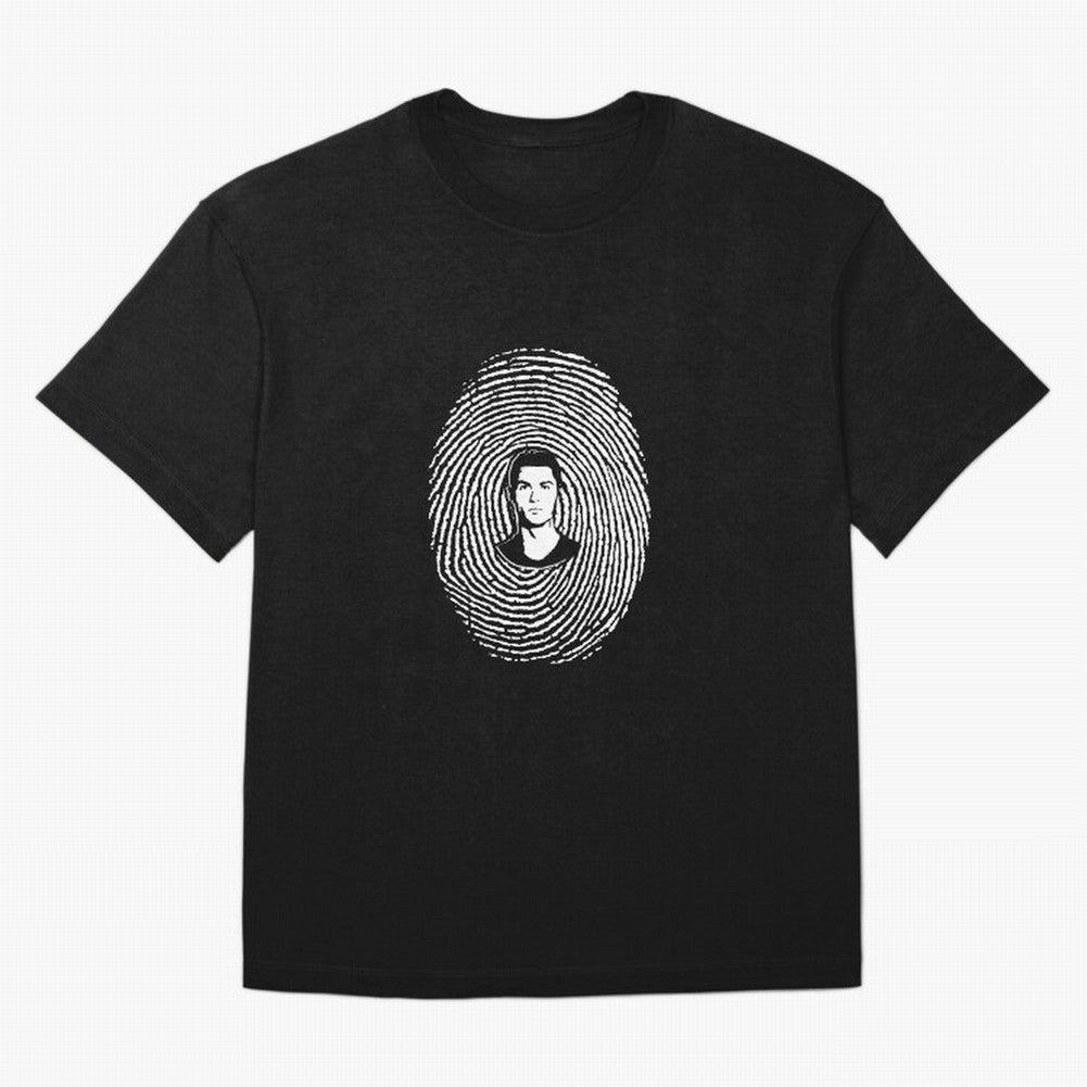 Cristiano Ronaldo fingerprint Oversized T-Shirt Carry FIFA World Cup 2026 Filled with Cristiano Ronaldo, Portugal, Spain and Germany Energy, Soccer Culture, Superstar Moments, National Team Dreams and Competitive Fire; Great for Watch Parties,