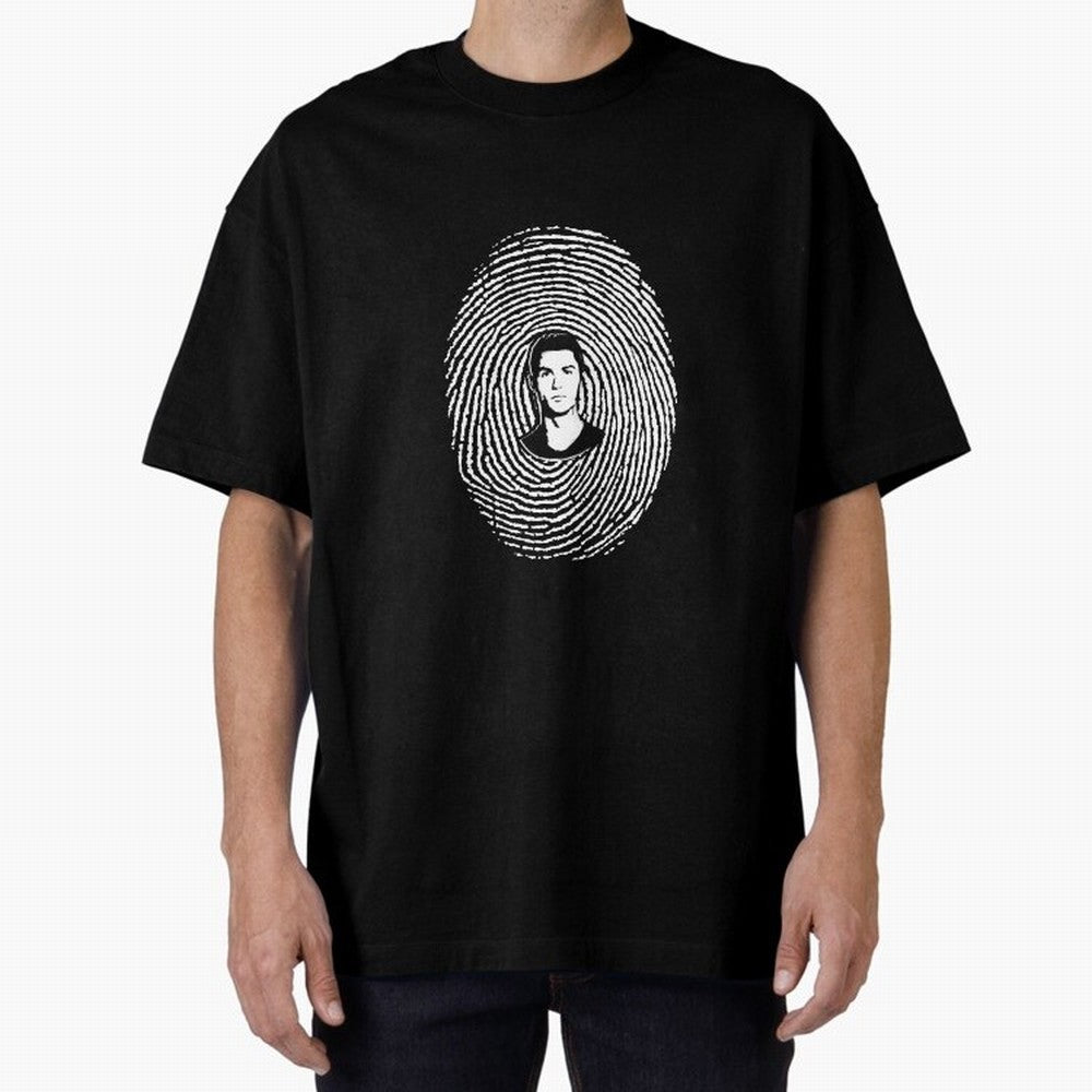 Cristiano Ronaldo fingerprint Oversized T-Shirt Carry FIFA World Cup 2026 Filled with Cristiano Ronaldo, Portugal, Spain and Germany Energy, Soccer Culture, Superstar Moments, National Team Dreams and Competitive Fire; Great for Watch Parties,
