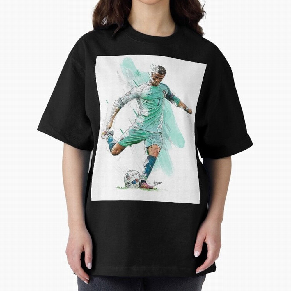 Cristiano ronaldo 7 Oversized T-Shirt Honor Champions and Dreams in FIFA World Cup 2026 USA Canada Mexico Built around Mbappe and Neymar, Germany Energy, Vintage Soccer Flavor, Modern Football Stars, National Flags and Final Night Emotion; Great