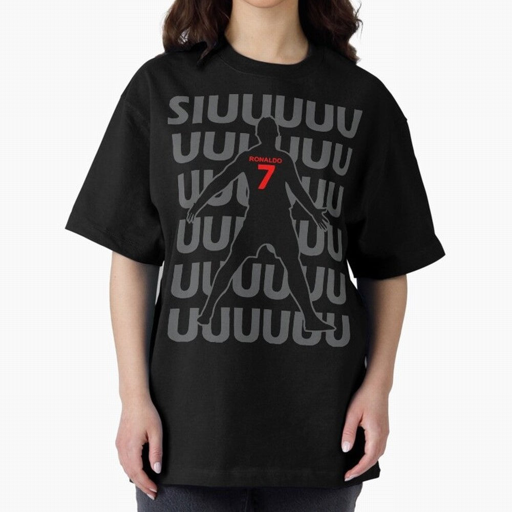 Siuuuuuu Cristiano Ronaldo Kids T-Shirt Oversized T-Shirt Share FIFA World Cup 2026 Group Stage Driven by Mbappe, Netherlands Energy, Soccer Culture, Superstar Moments, National Team Dreams and Competitive Fire; Made for Die Hard Supporters, Soccer