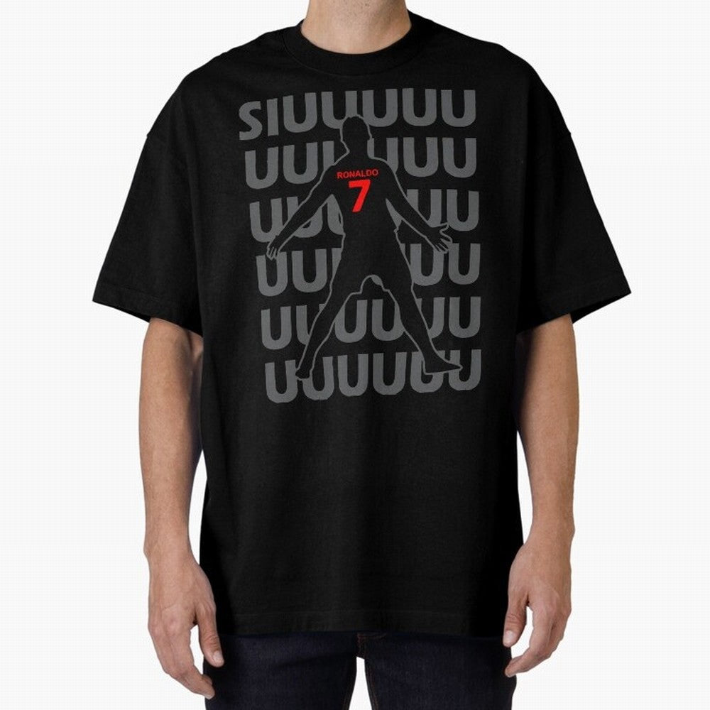 Siuuuuuu Cristiano Ronaldo Kids T-Shirt Oversized T-Shirt Share FIFA World Cup 2026 Group Stage Driven by Mbappe, Netherlands Energy, Soccer Culture, Superstar Moments, National Team Dreams and Competitive Fire; Made for Die Hard Supporters, Soccer