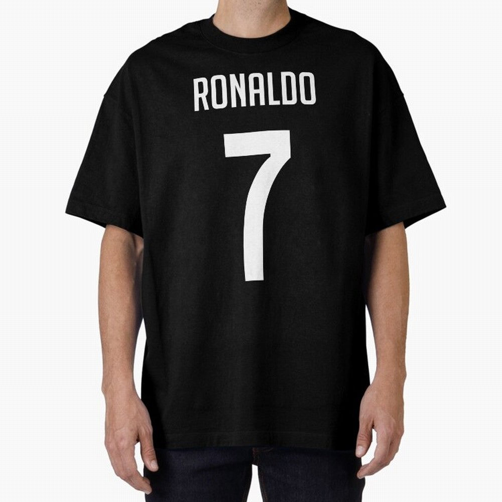 Ronaldo Oversized T-Shirt Bring Champion Energy into FIFA World Cup 2026 for Fans of Cristiano Ronaldo and Portugal, Bringing Retro Football Energy, Iconic Rivalries, Trophy Chase Drama and Stadium Atmosphere; Ideal for Fans Who Follow Messi,