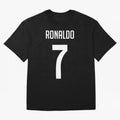 Ronaldo Oversized T-Shirt Bring Champion Energy into FIFA World Cup 2026 for Fans of Cristiano Ronaldo and Portugal, Bringing Retro Football Energy, Iconic Rivalries, Trophy Chase Drama and Stadium Atmosphere; Ideal for Fans Who Follow Messi,