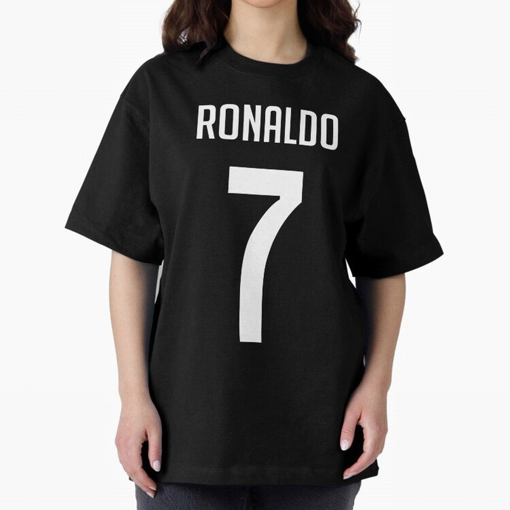 Ronaldo Oversized T-Shirt Bring Champion Energy into FIFA World Cup 2026 for Fans of Cristiano Ronaldo and Portugal, Bringing Retro Football Energy, Iconic Rivalries, Trophy Chase Drama and Stadium Atmosphere; Ideal for Fans Who Follow Messi,
