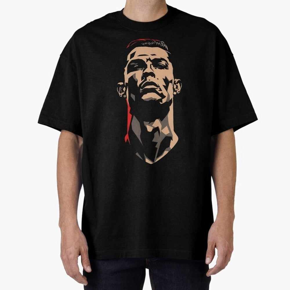 Cristiano Ronaldo CR7 Oversized T-Shirt Join the Countdown to FIFA World Cup 2026 Group Stage Spirit, Connected to France and Portugal, Haaland and Mbappe, Soccer Culture, Superstar Moments, National Team Dreams and Competitive Fire; Made for