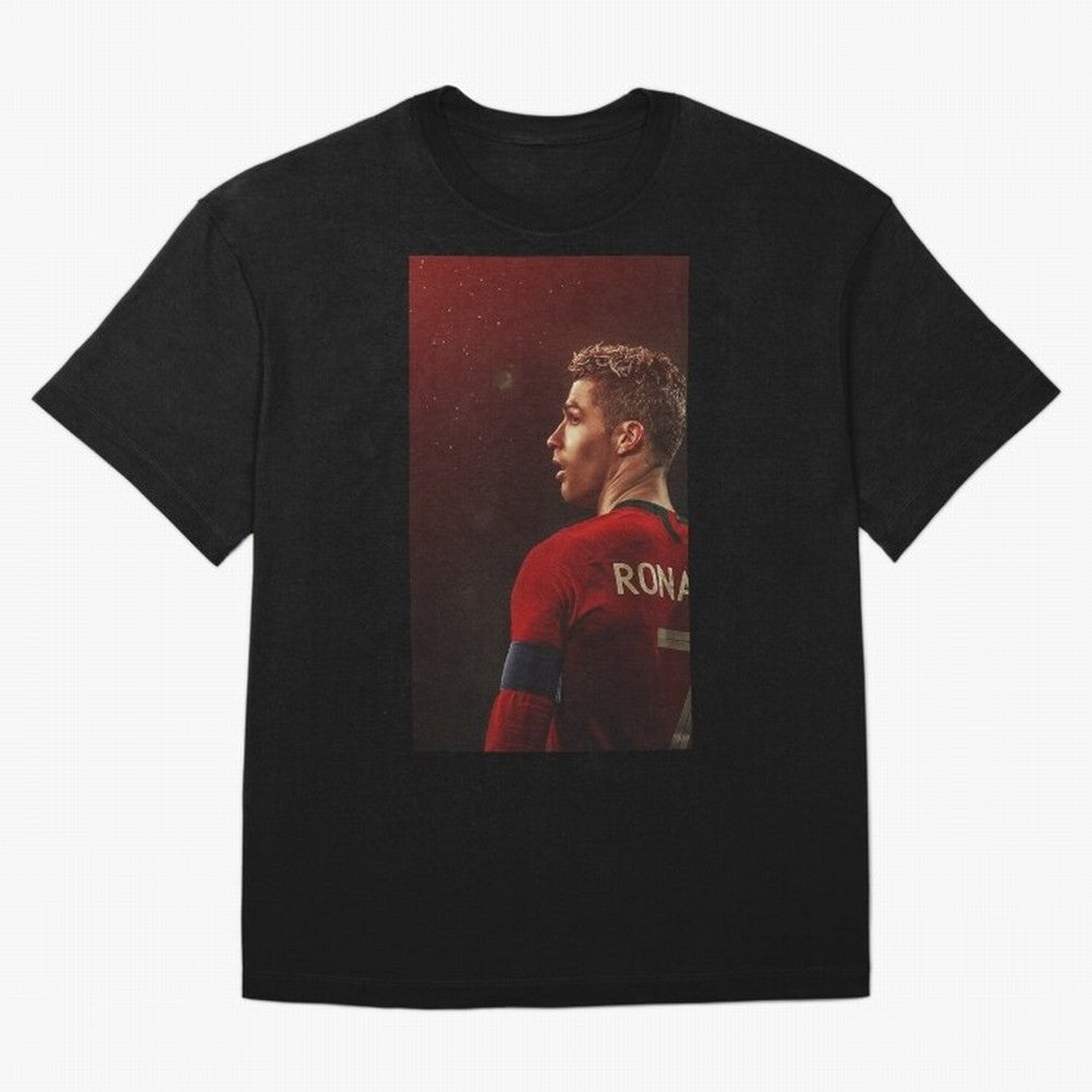 Art Ronaldo Wallpaper Oversized T-Shirt Make Game Day About FIFA World Cup 2026 Driven by Neymar, England Energy, Retro Football Energy, Iconic Rivalries, Trophy Chase Drama and Stadium Atmosphere; Created for Match Day Parties, Soccer Gifts, Fan