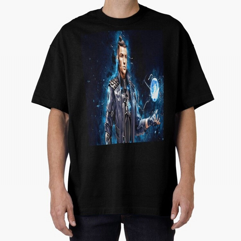 cristiano ronaldo Oversized T-Shirt Join the Countdown to the FIFA World Cup 2026 Journey through CR7 Highlights, Argentina and Brazil Pride, Vintage Soccer Flavor, Modern Football Stars, National Flags and Final Night Emotion; Perfect for Fans,