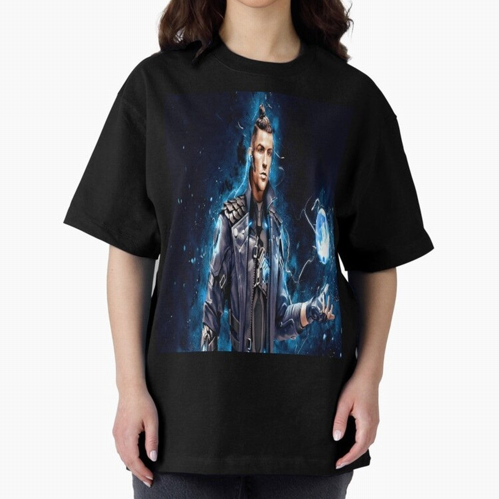 cristiano ronaldo Oversized T-Shirt Join the Countdown to the FIFA World Cup 2026 Journey through CR7 Highlights, Argentina and Brazil Pride, Vintage Soccer Flavor, Modern Football Stars, National Flags and Final Night Emotion; Perfect for Fans,