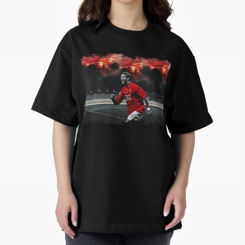 Cristiano Ronaldo Manchester 8K Oversized T-Shirt Bring Match Day Fire to the FIFA World Cup 2026 USA Canada Mexico Journey through Cristiano Ronaldo, Haaland and CR7 Highlights, Netherlands Pride, Soccer Culture, Superstar Moments, National Team