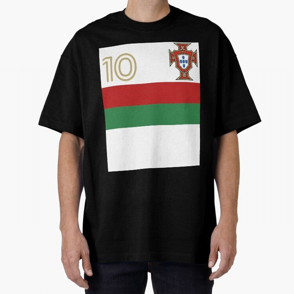 Portugal | 2026 World Cup Fan Apparel Oversized T-Shirt Show Championship Spirit for the FIFA World Cup 2026 Group Stage Journey through Neymar Highlights, Argentina Pride, Tournament Hype, Historic Matchups, Family Viewing Parties and Global