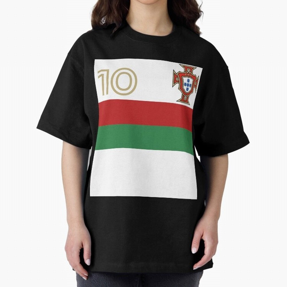 Portugal | 2026 World Cup Fan Apparel Oversized T-Shirt Show Championship Spirit for the FIFA World Cup 2026 Group Stage Journey through Neymar Highlights, Argentina Pride, Tournament Hype, Historic Matchups, Family Viewing Parties and Global