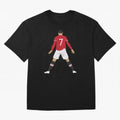 CR7 Man U | SIIIIIUUUUUUU (Celebration) Oversized T-Shirt Feel the Roar of Match Day Hype around FIFA World Cup 2026, Messi and Cristiano Ronaldo, Argentina and Brazil, Football History, Final Match Energy, Crowd Noise and Once in a Lifetime