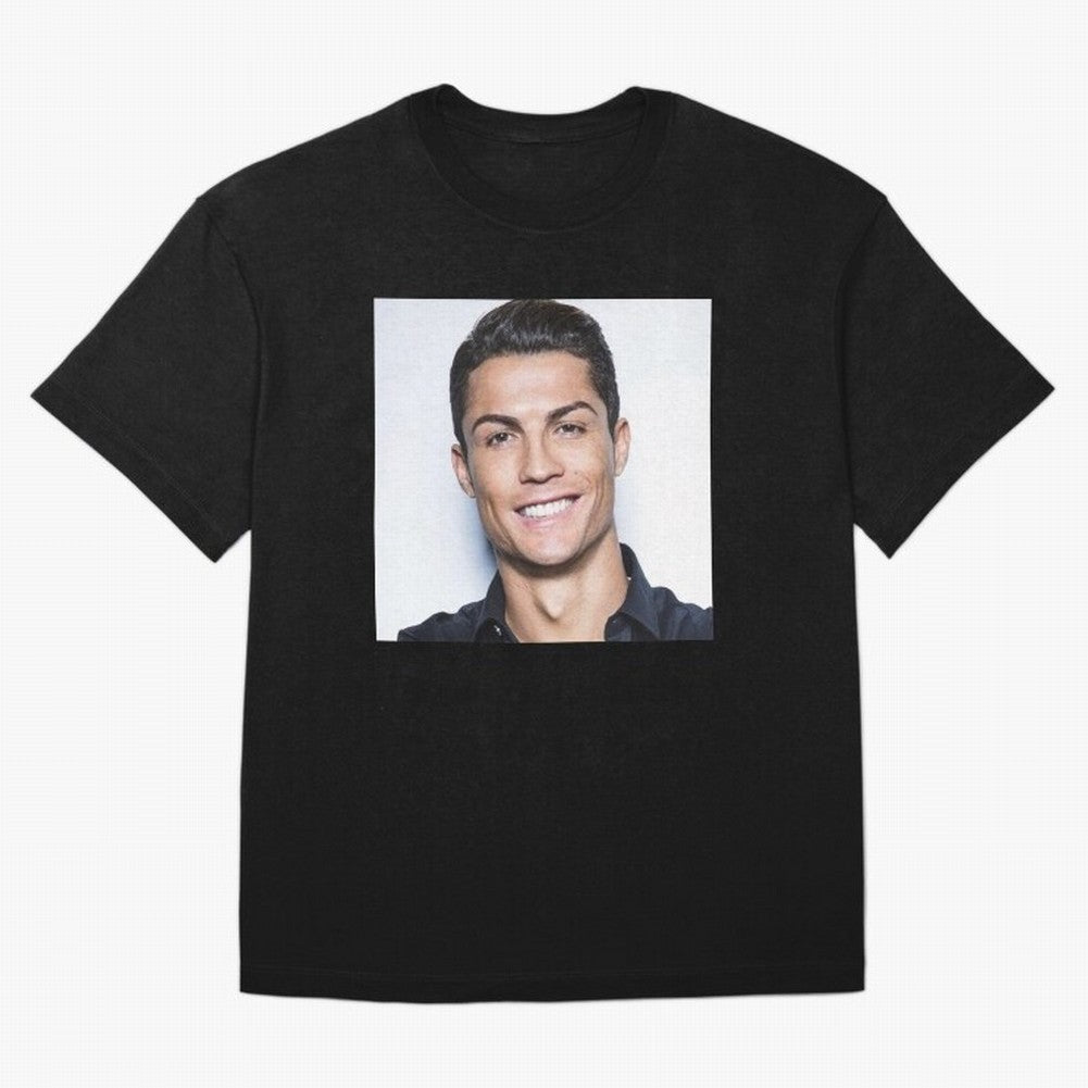 Cristiano Ronaldo Poster Oversized T-Shirt Enjoy Global Football Passion for FIFA World Cup 2026, Built around Neymar, Netherlands, Football Festival Excitement, Trophy Ambitions, Country Rivalries and Star Player Buzz; Perfect for Fans,
