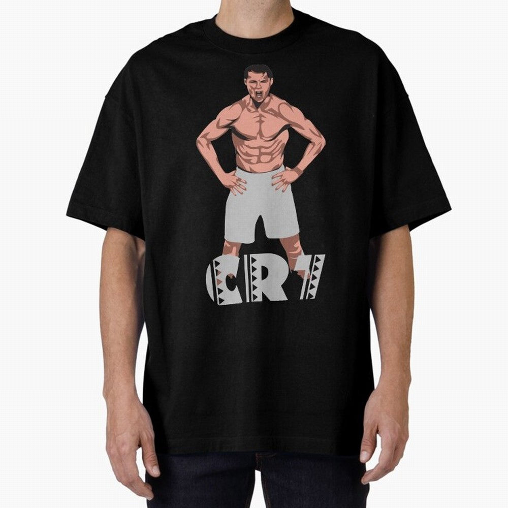 BEST - Cristiano Ronaldo Oversized T-Shirt Bring World Football Passion into Match Day Hype around FIFA World Cup 2026 Group Stage, Haaland, France and Portugal, Champion Mindset, Group Stage Buzz, Knockout Tension and Passionate Fan Culture; Ideal