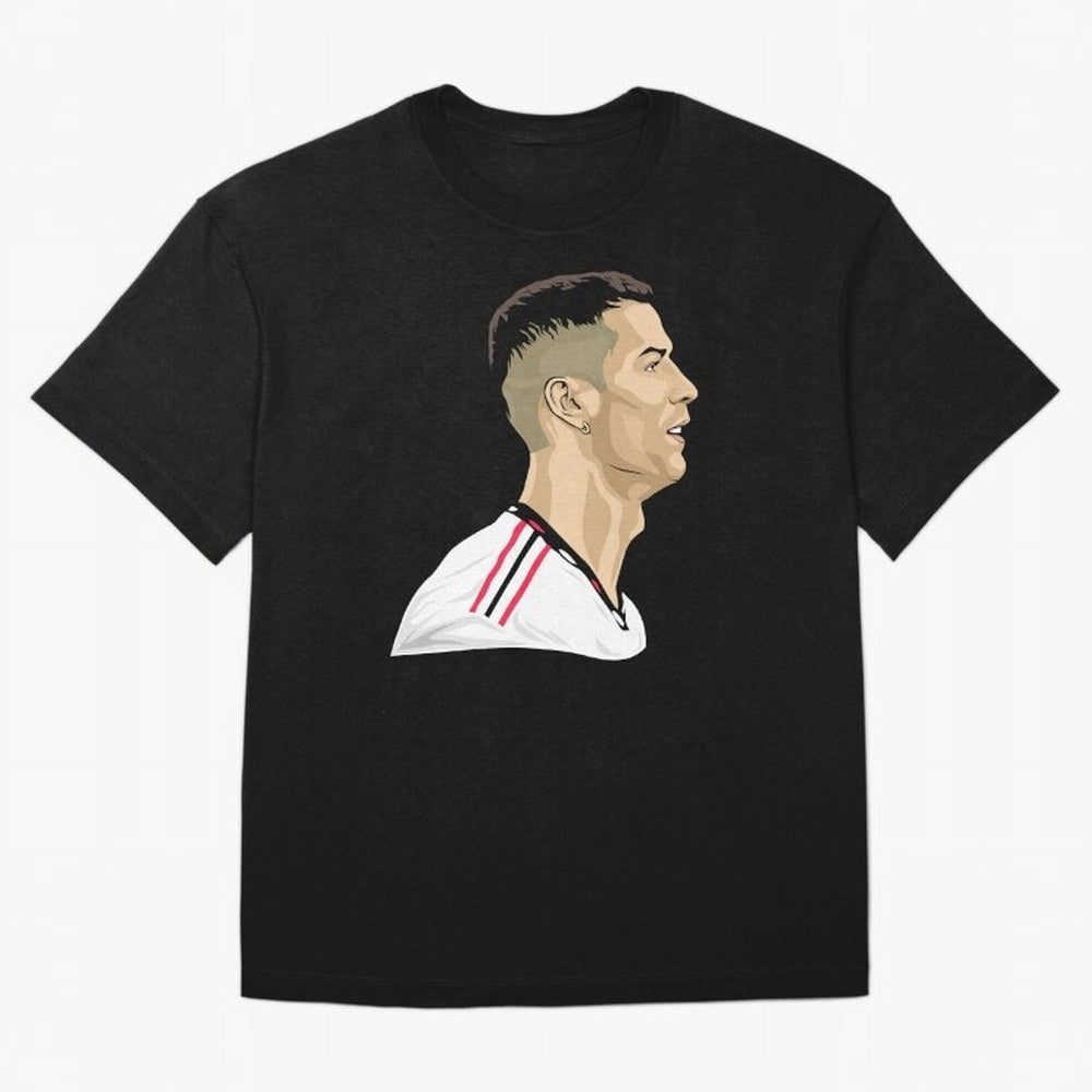 C Ronaldo - Iconic Oversized T-Shirt Celebrate Classic Football Spirit in Match Day Hype around FIFA World Cup 2026 Group Stage, CR7, Spain and Netherlands, Football History, Final Match Energy, Crowd Noise and Once in a Lifetime Moments; Ideal for