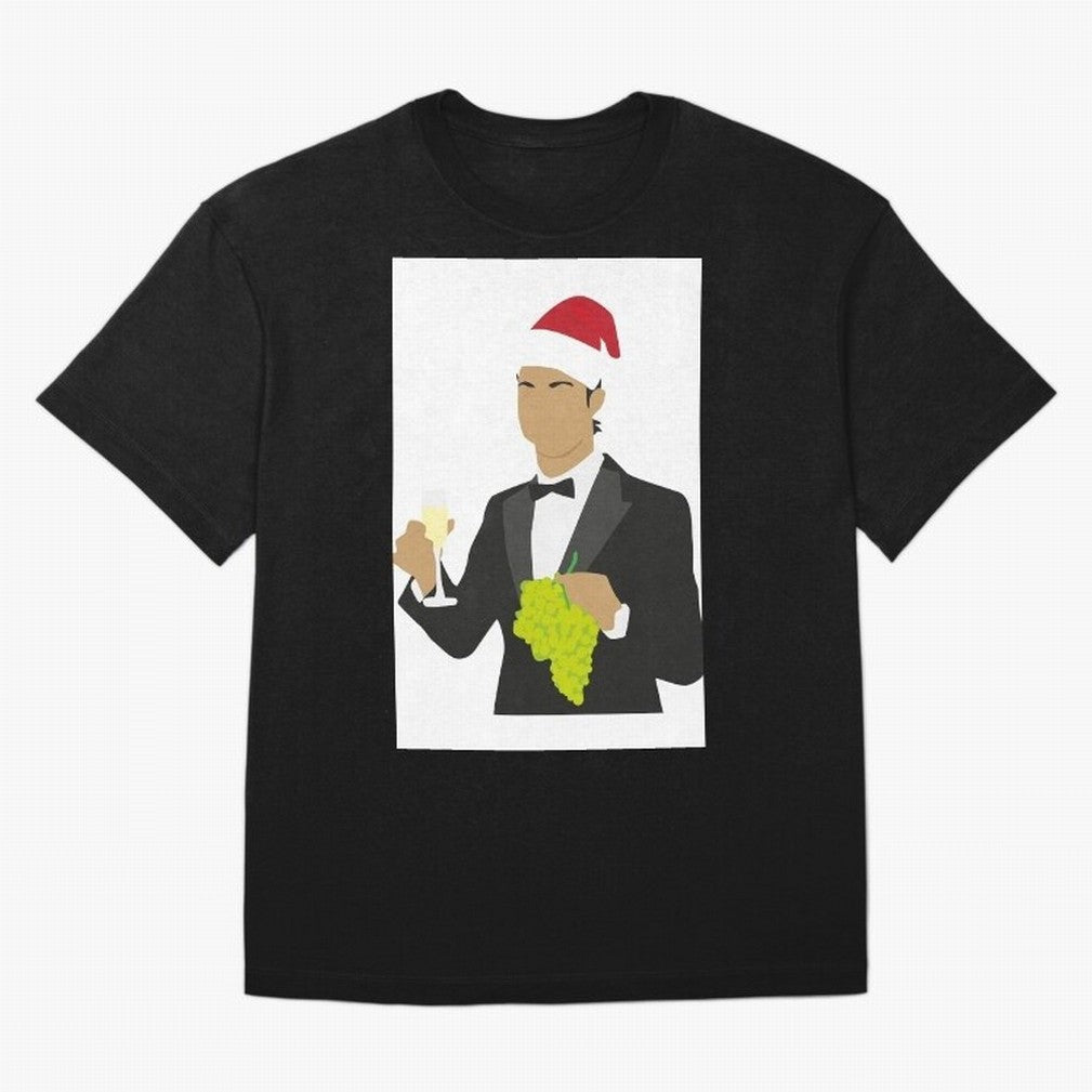 Cristiano Ronaldo enjoing Christmas iPhone Case & Cover| Cr7 gift Oversized T-Shirt Represent Football Lovers during FIFA World Cup 2026 for Fans of CR7 and Netherlands, Bringing Fan Favorite Moments, National Team Passion, Big Match Drama and