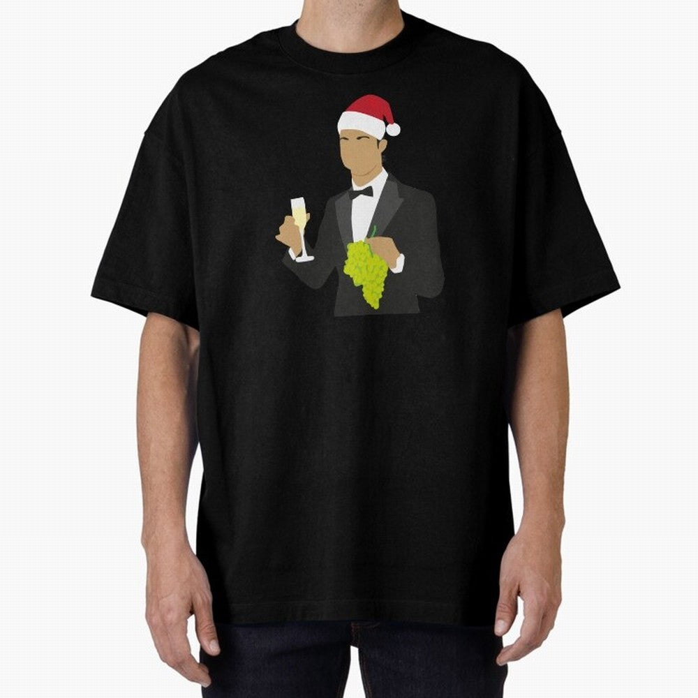 Cristiano Ronaldo enjoing Christmas Oversized T-Shirt Remember Iconic Moments from FIFA World Cup 2026 Group Stage Spirit, Filled with Argentina, Messi and Cristiano Ronaldo, Stadium Chants, National Pride, Trophy Dreams and Unforgettable Football