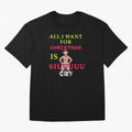 All i want for christmas is siuuu Oversized T-Shirt Make Memories around FIFA World Cup 2026 USA Canada Mexico for Fans of Messi and Argentina, Bringing Worldwide Fan Energy, Dramatic Goals, Stadium Lights and Championship Celebrations; Built for