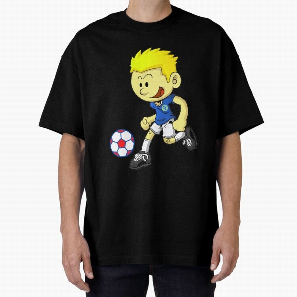 Football is a matter of life and death, I'm like Cristiano Ronaldo Oversized T-Shirt Honor the Beautiful Game during Global Football Passion for FIFA World Cup 2026 Group Stage, Highlighting CR7 and Messi, Brazil, Champion Mindset, Group Stage