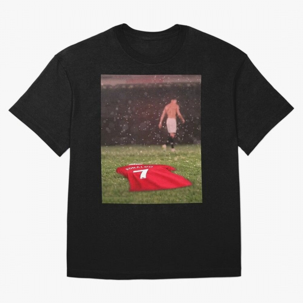 Cristiano Ronaldo Oversized T-Shirt Represent Global Football Passion for FIFA World Cup 2026, Capturing Messi and Cristiano Ronaldo, Netherlands, Worldwide Fan Energy, Dramatic Goals, Stadium Lights and Championship Celebrations; Perfect for Fans,