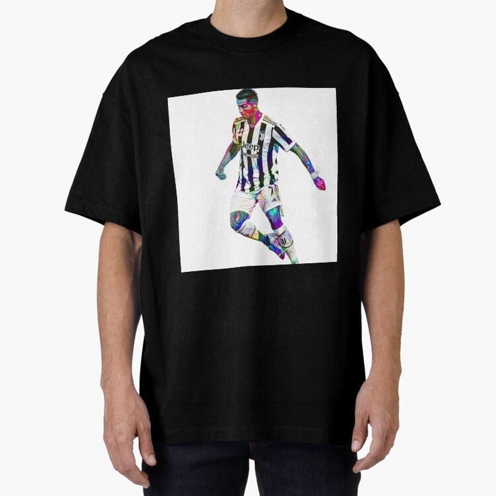 Cristiano Ronaldo art design. Cristiano Ronaldo sketch art Oversized T-Shirt Honor the Football Icons of Global Football Passion for FIFA World Cup 2026 USA Canada Mexico, Connected to Cristiano Ronaldo, Netherlands, Supporter Pride, Iconic