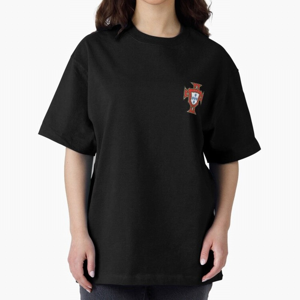 Portugal National Team - Oversized T-Shirt Show Support during the FIFA World Cup 2026 USA Canada Mexico Journey through Haaland Highlights, England, France and Netherlands Pride, Match Day Excitement, Supporter Culture, Golden Goals and Global