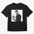 Cristiano Ronaldo art illustration. Cristiano Ronaldo sketch art Oversized T-Shirt Stand Out with Spirit from Match Day Hype around FIFA World Cup 2026, Messi and Cristiano Ronaldo, France and Portugal, Global Supporter Spirit, Legendary Goals,
