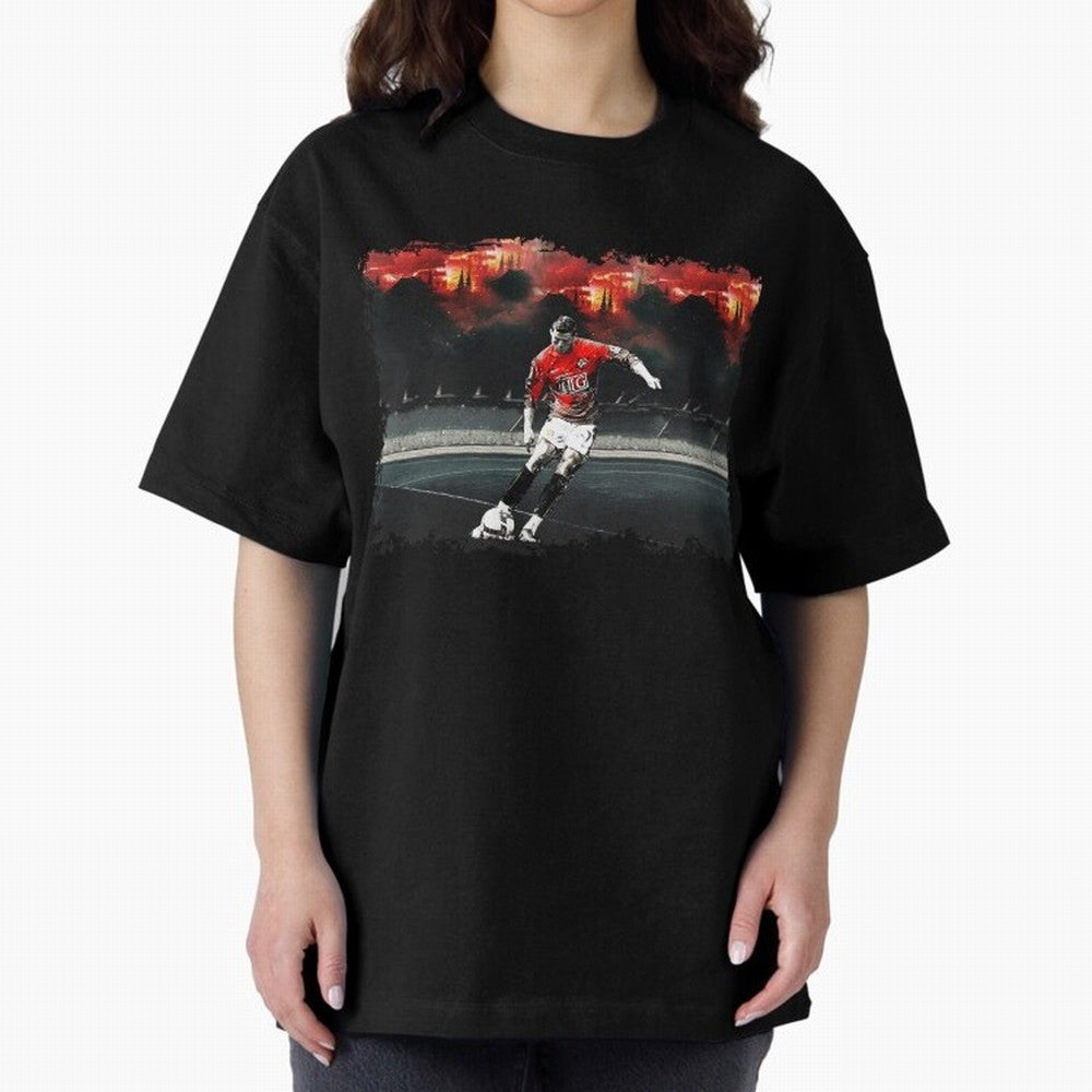 Cristiano Ronaldo 2008 Shoot 8K Oversized T-Shirt Celebrate Fan Favorites in FIFA World Cup 2026 USA Canada Mexico Spirit, Featuring Spain and Netherlands, CR7, Goal Celebration Energy, Supporter Heritage, Football Icons and Worldwide Tournament