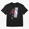 Cristiano Ronaldo Mirror GOAT Oversized T-Shirt Honor Football Greatness during FIFA World Cup 2026 Group Stage Spirit, Built around Brazil, Haaland and Mbappe, Championship Spirit, Famous Goals, Roaring Crowds and International Football Unity;