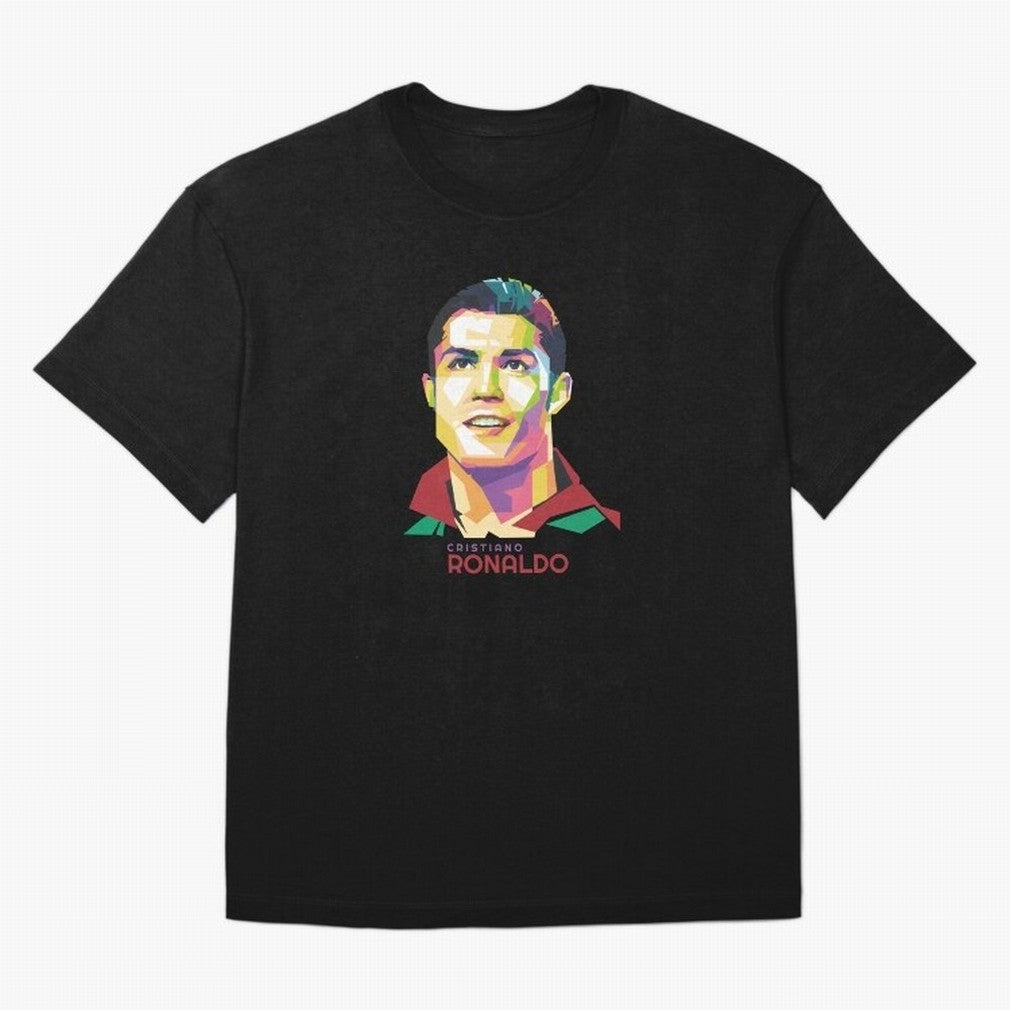 Cristiano Ronaldo Oversized T-Shirt Stand with FIFA World Cup 2026 USA Canada Mexico for Fans of Haaland and Mbappe and England, France and Netherlands, Bringing Classic Soccer Heritage, Championship Pressure, Fan Loyalty and International Pride;