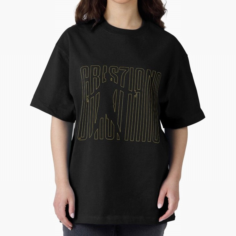 Maglia Cristiano Ronaldo Oversized T-Shirt Bring Retro Soccer Energy to FIFA World Cup 2026 Spirit, Driven by Germany, Messi and Cristiano Ronaldo, Worldwide Fan Energy, Dramatic Goals, Stadium Lights and Championship Celebrations; Ideal for
