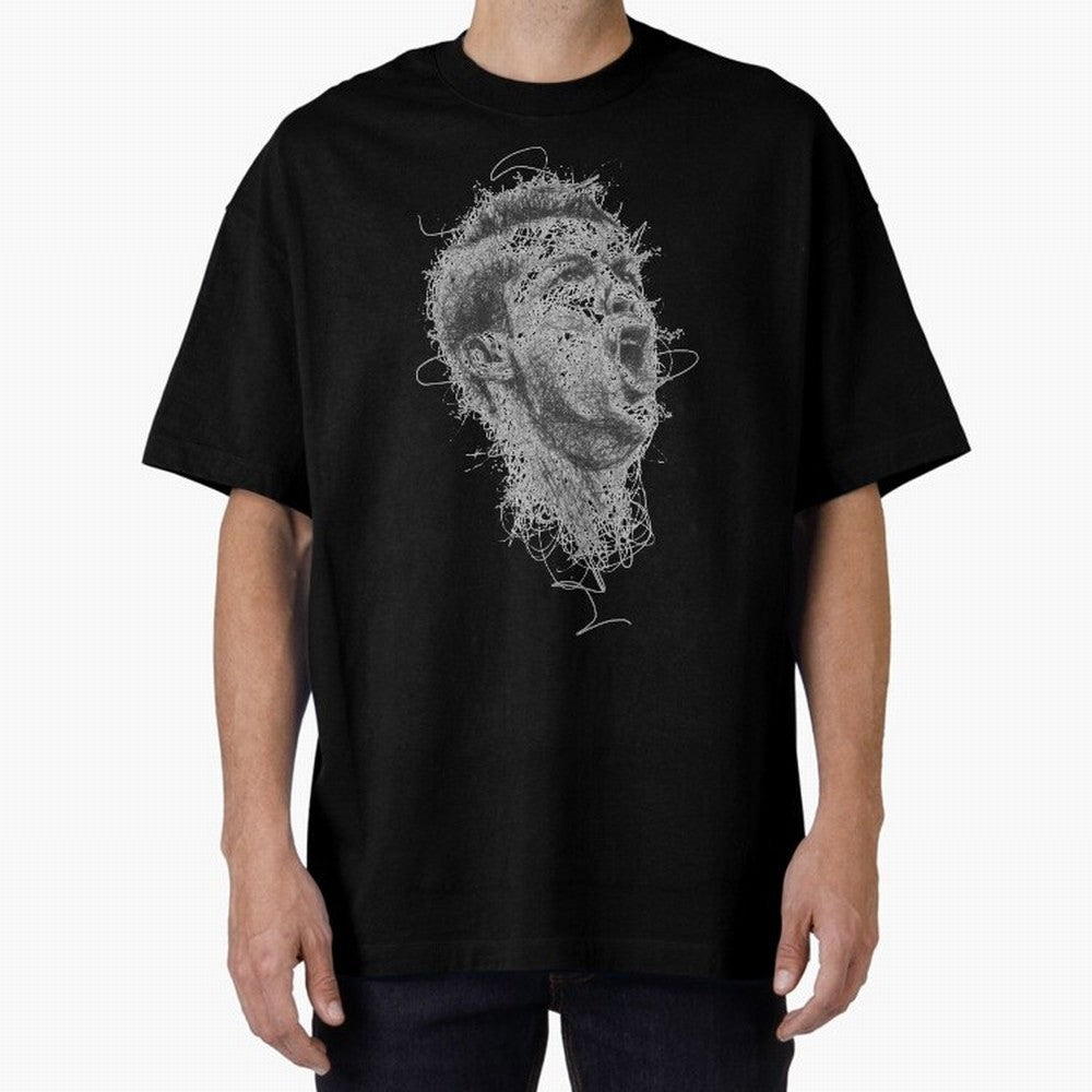 Painting Ronaldo Art Oversized T-Shirt Bring a Champion Mindset to FIFA World Cup 2026 Group Stage Spirit, Filled with England and Germany, Messi, Champion Mindset, Group Stage Buzz, Knockout Tension and Passionate Fan Culture; Made for Die Hard