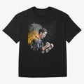 CRISTIANO RONALDO PAINTING Oversized T-Shirt Get Ready for Match Day Hype around FIFA World Cup 2026 Group Stage, Mbappe and Neymar, Spain, Vintage Soccer Flavor, Modern Football Stars, National Flags and Final Night Emotion; Perfect for Supporters