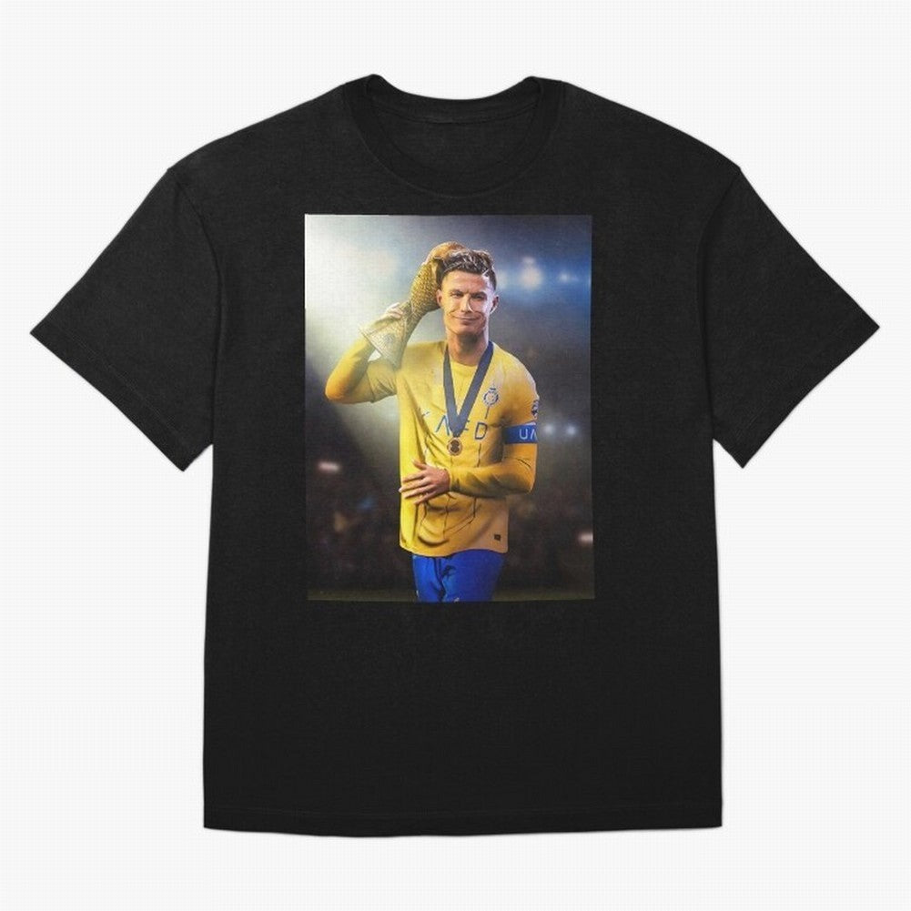Cristiano Ronaldo Oversized T-Shirt Carry FIFA World Cup 2026 Group Stage Spirit, Highlighting Portugal, Cristiano Ronaldo, Haaland and CR7, Tournament Hype, Historic Matchups, Family Viewing Parties and Global Sports Pride; Great for Watch